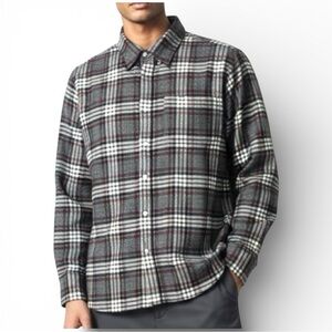 Club Monaco Heavy Wool Flannel Shirt